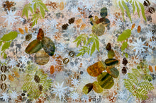 “Nature Abstracted" by Wendy Sinclair, Mixed Media on Canvas