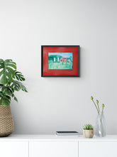 "Grandma's Farm" by Christine Wood, Pastels on Hard Fine Paper