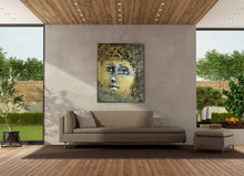 "Waiting Forever" by Dominika Kazmierczak, Acrylic on Wooden Panel
