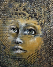 "Waiting Forever" by Dominika Kazmierczak, Acrylic on Wooden Panel