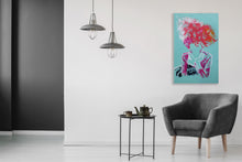 “Sister Three” By Dominoe Gregor, Mixed Media on Canvas