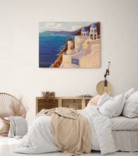 "Greece" by Rosana Ward, Oil on Canvas