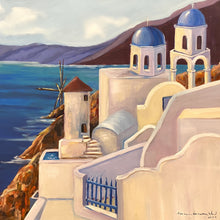 "Greece" by Rosana Ward, Oil on Canvas