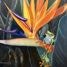 "Tropical" by Rosana Ward, Oil on Canvas