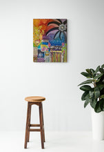 "Marmaris" by JoJo Collins, Mixed Media on Canvas