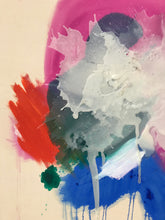 "Looking for Happiness in the Nebula" by Alexandra Peacher, Mixed media on Canvas