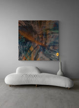 "Opposites Attract #4" by Jane Zeiger, Mixed Media on Canvas