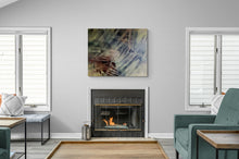 "Opposites Attract #6" by Jane Zeiger, Mixed Media on Canvas