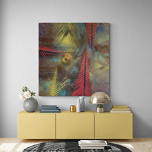 "Opposites Attract #3" by Jane Zeiger, Mixed Media on Canvas