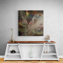 "Opposites Attract #1" by Jane Zeiger, Mixed Media on Canvas