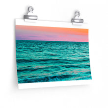 COLOR Ocean Premium Matte horizontal posters