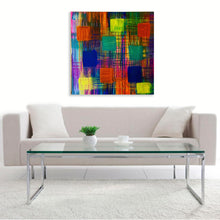 "Characterized”  By Stephanie Levin, Mixed Media on Canvas