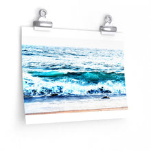 Ocean wave Beach Premium Matte horizontal posters