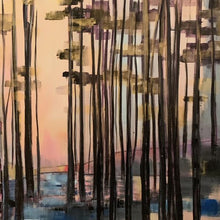 "Forest Walk" by Sarah Capps, Acrylic on Canvas