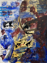 "Busy World" by Abby Namazi, Acrylic on Canvas
