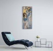 "The Whale Watchers" by Amanda Saint Claire, Mixed Media on Canvas
