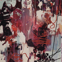 "Digi Red" by Kersteen A. Anderson, Acrylic on Canvas