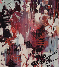"Digi Red" by Kersteen A. Anderson, Acrylic on Canvas