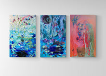 "The Secret Life of Plants Series" by Ane Howard, Oils on Canvas
