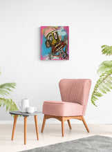 "Esoteric" by Tony Pharo, Mixed Media on Primed Wood Panel