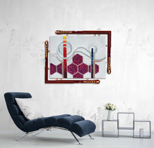 “Helix” by Duncan Asper, Mixed Media on Canvas