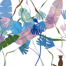 "On The Lookout" by Aster da Fonseca, Collage on Paper
