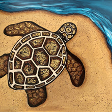 “Migration” by Bahar Varzgah, Acrylic on Canvas