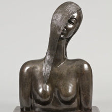 "Aaliyah's Melancolia" by Belle Tuckerman, Bronze Sculpture
