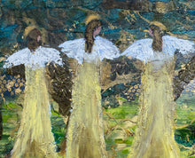 "Angel Among Us" by Stephanie Godbey, Mixed Media on Canvas