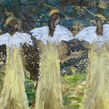 "Angel Among Us" by Stephanie Godbey, Mixed Media on Canvas