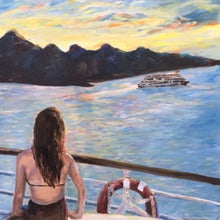 "Where To Go" by Olga Grun, Oil on Canvas