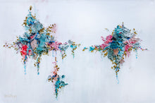 "Frosted Cake" by Brenda Allison, Acrylic and Gold Leaf on Canvas