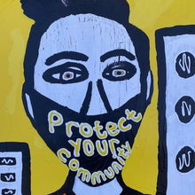 "Little Joseph Cares" Tavi by Arellano Gustavo, Acrylic on Canvas