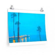 San Clemente Pier "Dusk" Premium Matte horizontal Paper