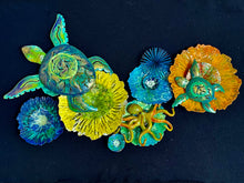 "Reef Delight" by Camille Woods, Mixed Media on Metal