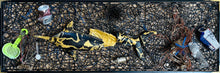 "Fractured Ocean" by Camille Woods, Mixed Media on Panel