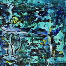 "Evento Estelar" by Carlos Santiago, Acrylic on Canvas
