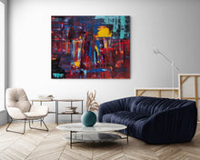 "Man at Sunset " by Carolyn Chingros, Acrylic on Canvas