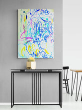 "Natural Intelligence" by Casey LaRios, Mixed Media on Canvas