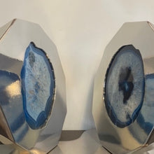 "Aura Armor" by Tom Watson, Stainless Steel, Agate Stone