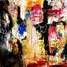 "White Hot Soul" by Charlie Patton, Mixed Media on Canvas