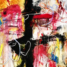 "White Hot Soul" by Charlie Patton, Mixed Media on Canvas