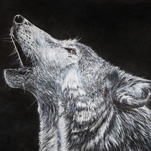 "Ode To Alpha" by Thomas Ciccone, Colored Pencil on Paper