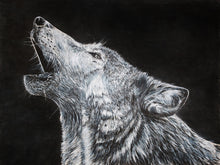 "Ode To Alpha" by Thomas Ciccone, Colored Pencil on Paper