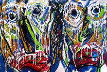 "Us and Them" by Cody Kalina, Acrylic on Canvas