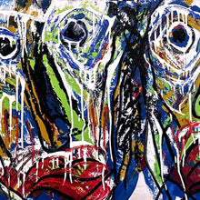 "Us and Them" by Cody Kalina, Acrylic on Canvas