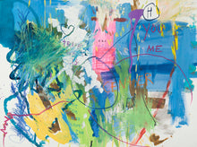 "Center" by Crista Hope, Mixed Media on Paper