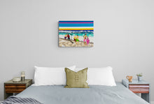 "Wavespotting" by John Cross, Textured Acrylic on Canvas