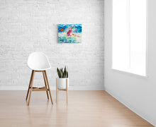 "Waverider I" by John Cross, Textured Acrylic on Canvas