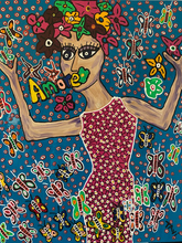 "Amore" Tavi by Arellano Gustavo, Acrylic on Canvas